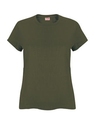 TEES/Bella Tee/T-W03 Army Green.